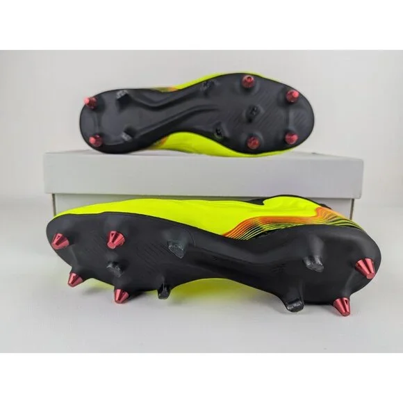 adidas Copa Sense+ SG Yellow Red Black Soccer Cleats GZ1358 Men’s SIze 10 NEW Adidas Copa Sense+ SG Game Data Pack Soccer Cleats Yellow  main image 2